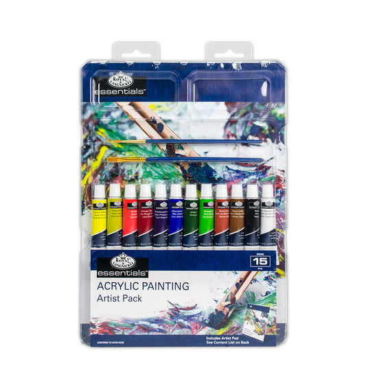 RD555 - Acrylic Painting Artist Pack - 15pc