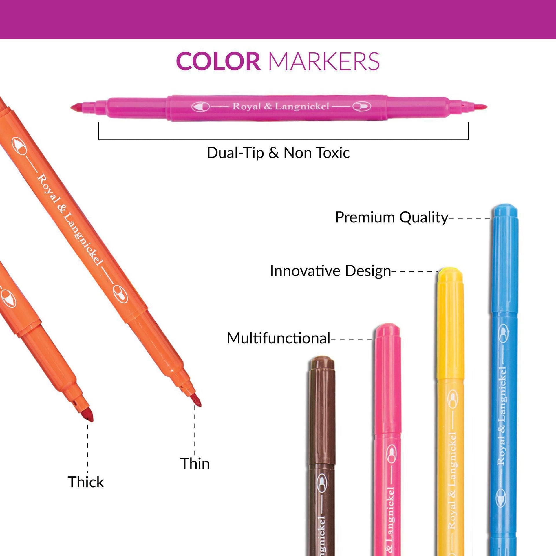 RD561 | Color Marker Artist Pack - 16pc – Royal & Langnickel