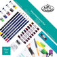 RD580 - Mixed Media Artist Pack - 25pc infographic 1