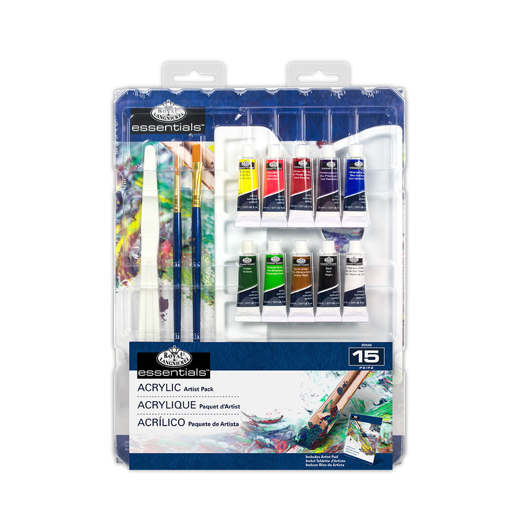 RD584 - Acrylic Artist Pack - 15pc