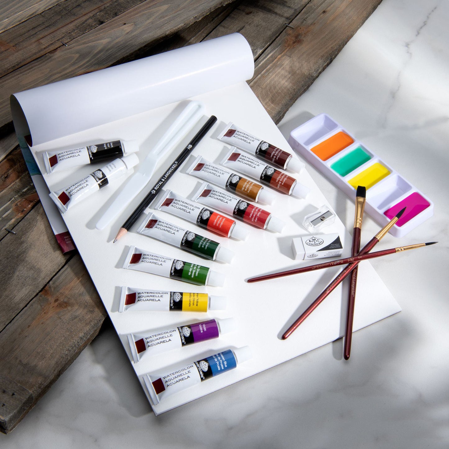 RD845L - Watercolor Art Set - 21pc glam 4