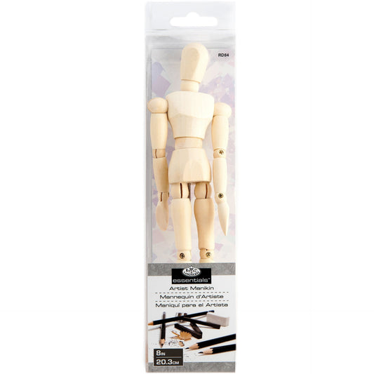 RD84 - 8" Wooden Manikin package front