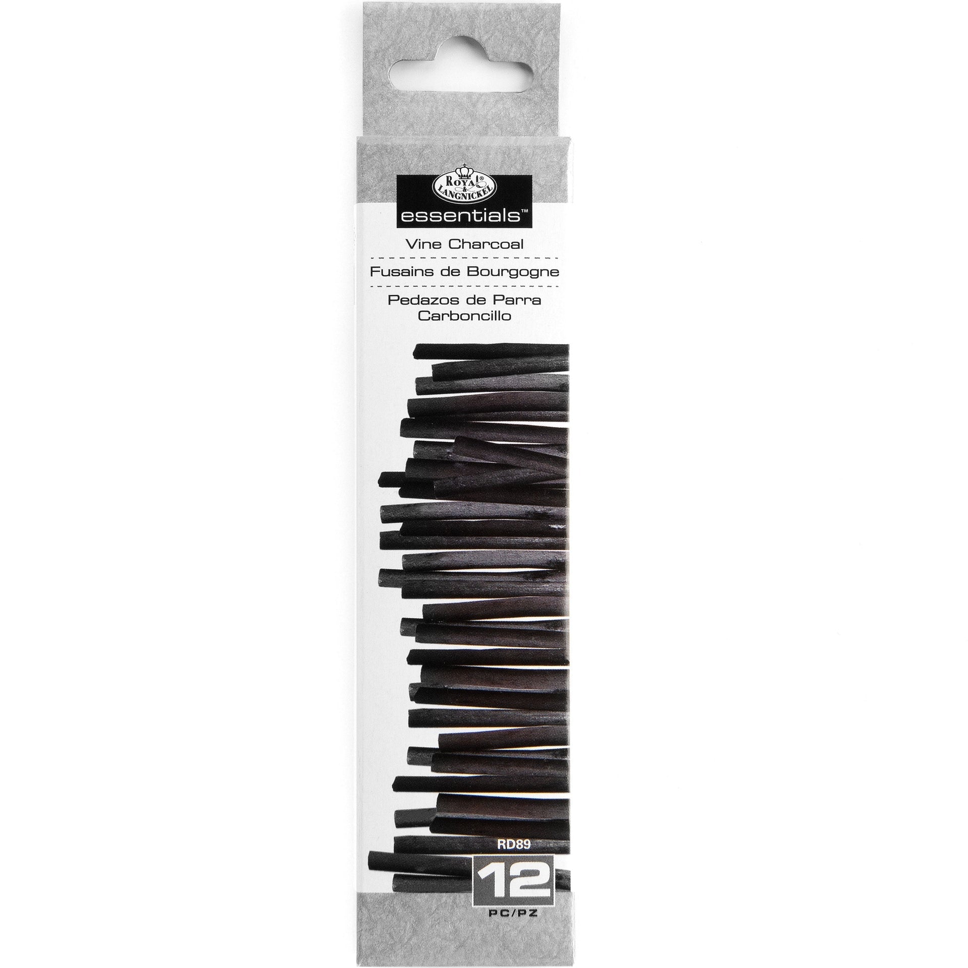 RD89 - 12pc Vine Charcoal package front