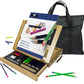 REA4905 | Essentials™ 44pc Drawing Travel Easel Art Set