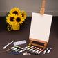 REA5204 - Acrylic Paint H-Frame Easel Art Set - 22pc glam 2