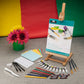REA5220 - Mixed Media H-Frame Easel Art Set - 52pc glam 3