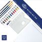 REA5704 | Acrylic Paint H-Frame Easel Art Set - 23pc