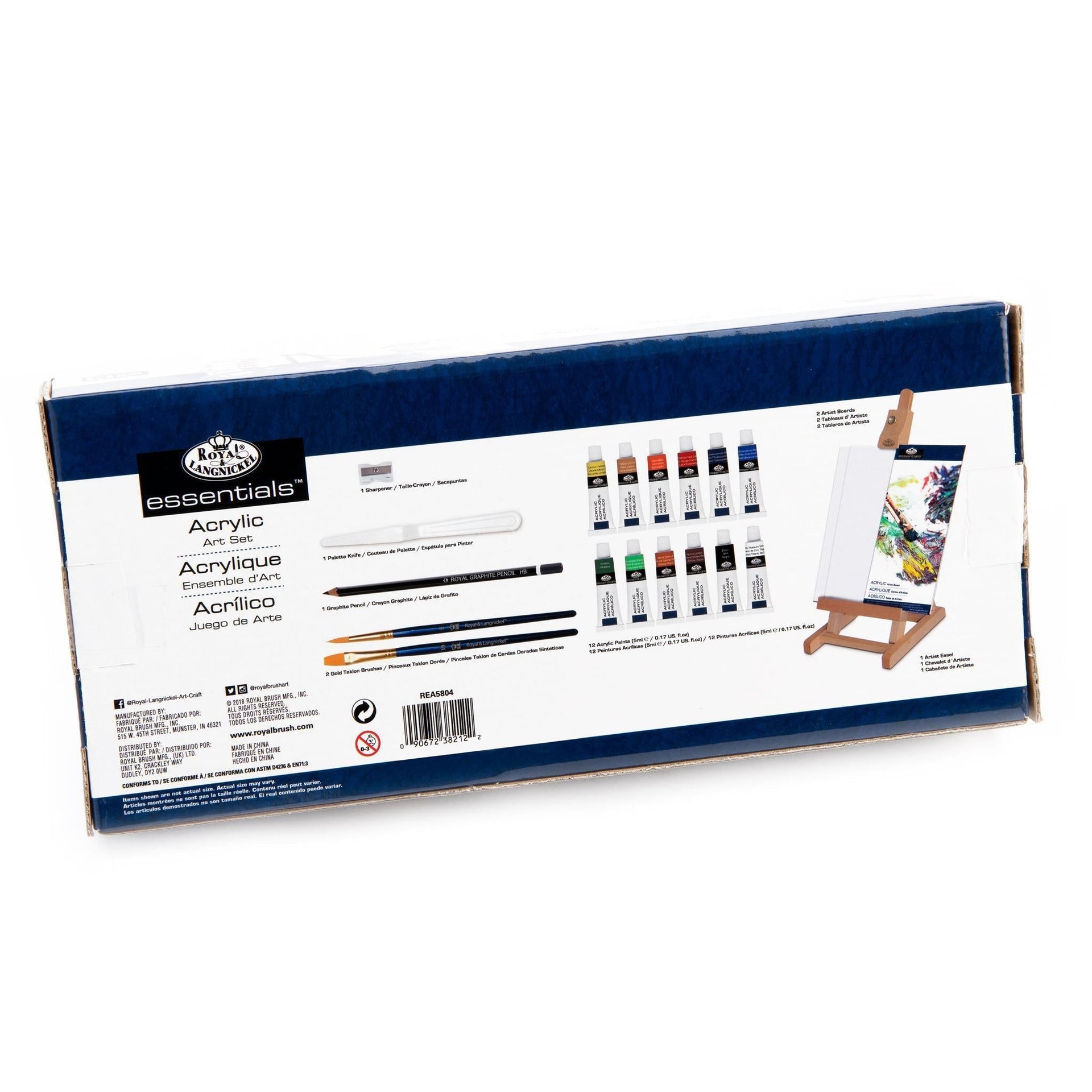REA5804 | Acrylic H-Easel Art Set – Royal & Langnickel