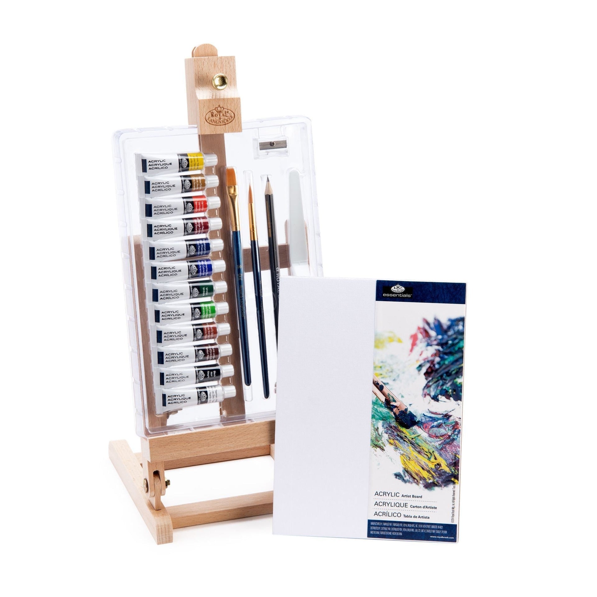 REA5804 | Acrylic H-Easel Art Set – Royal & Langnickel
