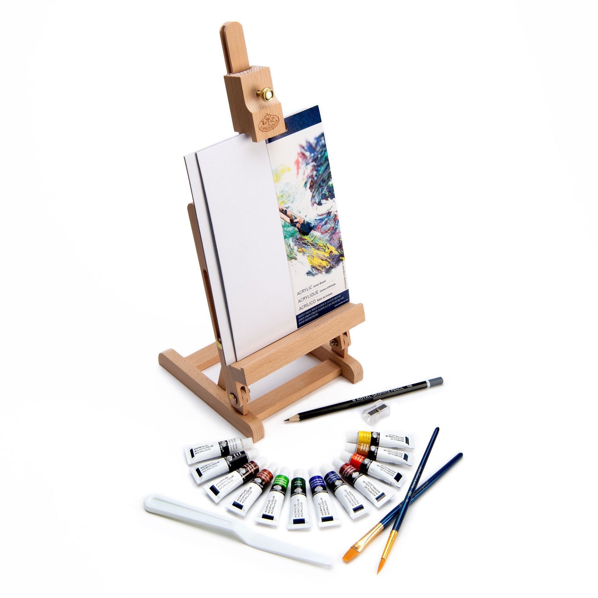 REA5804 - Acrylic H-Easel Art Set glam 5