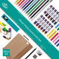 REA6000 - Mixed Media Artist Easel Set - 104pc infographic 3