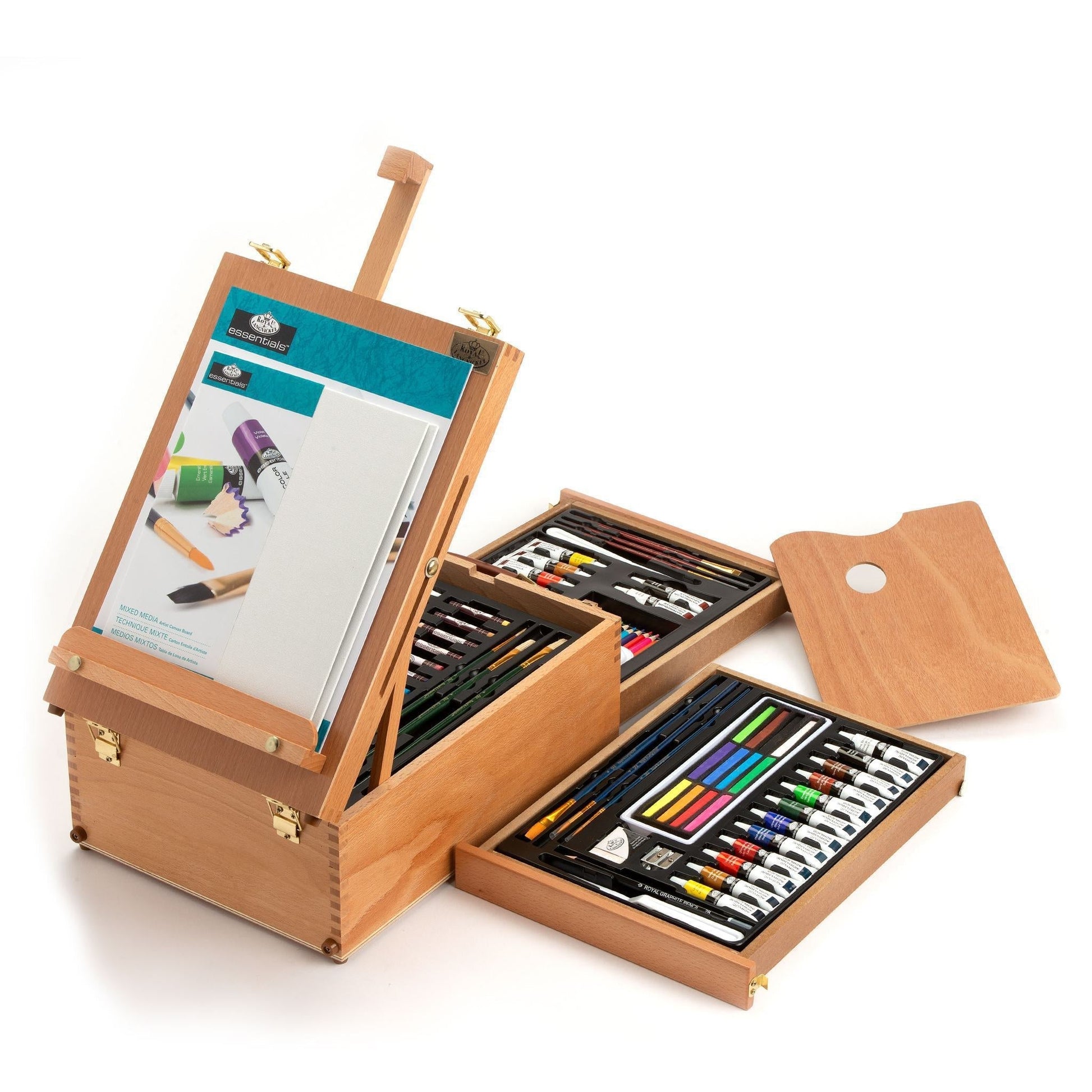 REA6000 - Mixed Media Artist Easel Set - 104pc glam 7