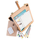 REA6048 - Mixed Media Artist Easel Set - 48pc glam 1