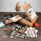 REA6150 - Mixed Media Artist Easel Set - 150pc glam 2