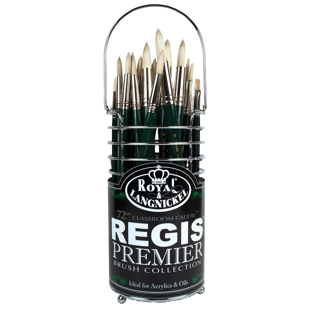 REGISCAD-72 - Regis Brush 72pc Classroom Caddie