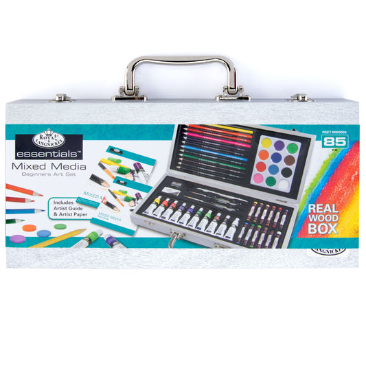 RSET-MM3000 | Essentials™ 85pc Mixed Media Beginners Travel Art Set