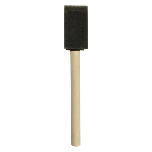 RFOMW-1" - Foam Wooden Handle Brush - 1"