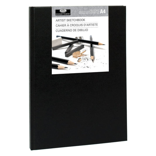 RHSB-A4 - Essentials™ Hardbound Artist Sketchbook - A4 - 8.3" x 11.7"/211 mm x 297 mm