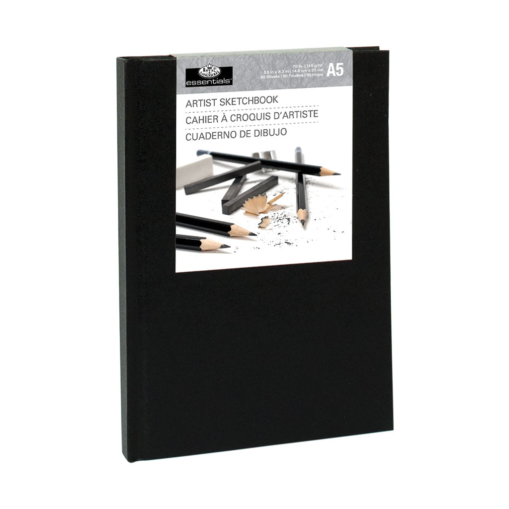 RHSB-A5 - Essentials™ Hardbound Artist Sketchbook - A5 - 5.8" x 8.3"/147 mm x 211 mm