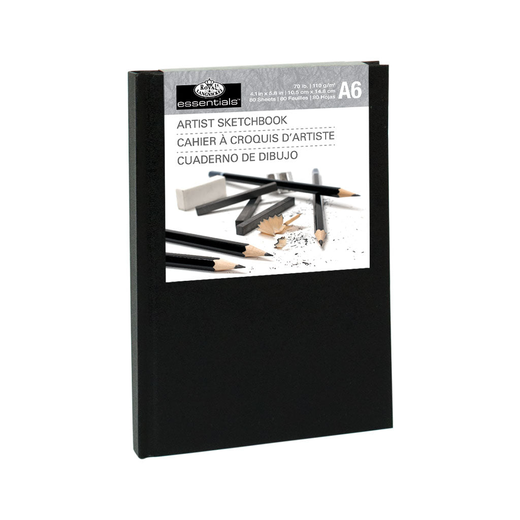 RHSB-A6 - Essentials™ Hardbound Artist Sketchbook - A6 - 4.1" x 5.8"/104 mm x 147 mm