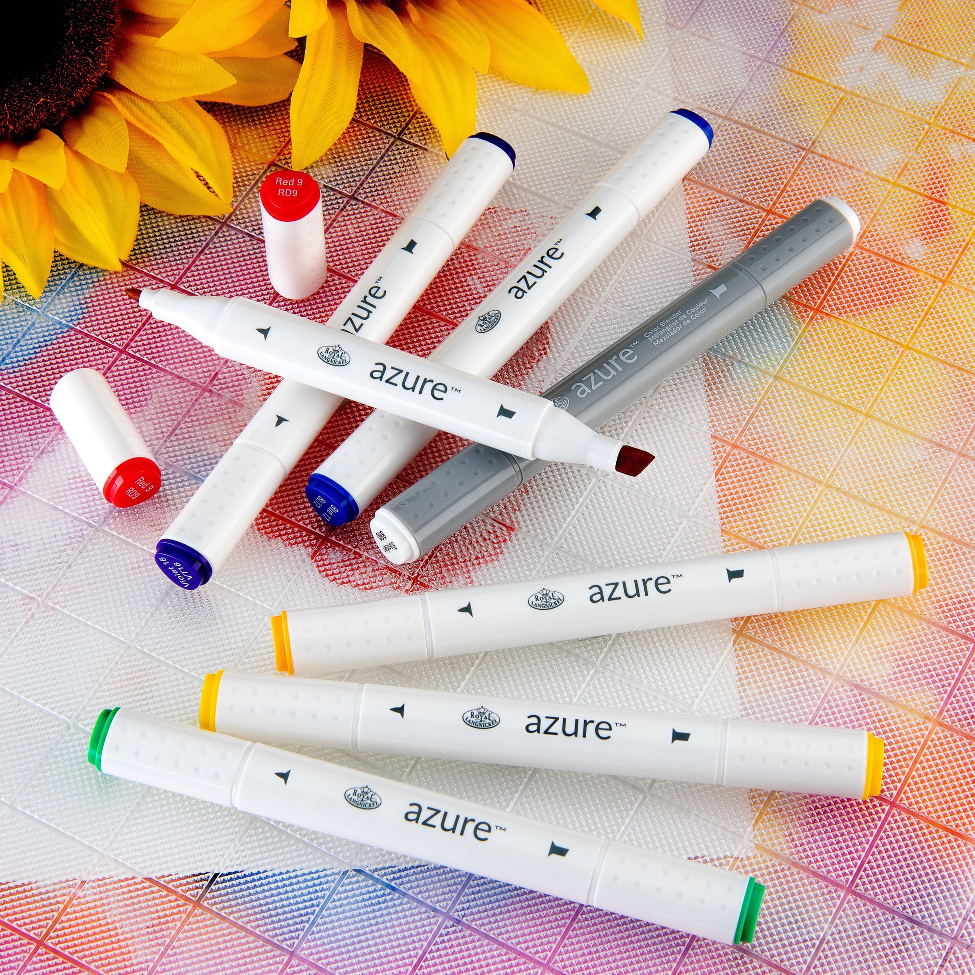 RM-901PRY - Primary Color Marker Set - 7pc glam 2