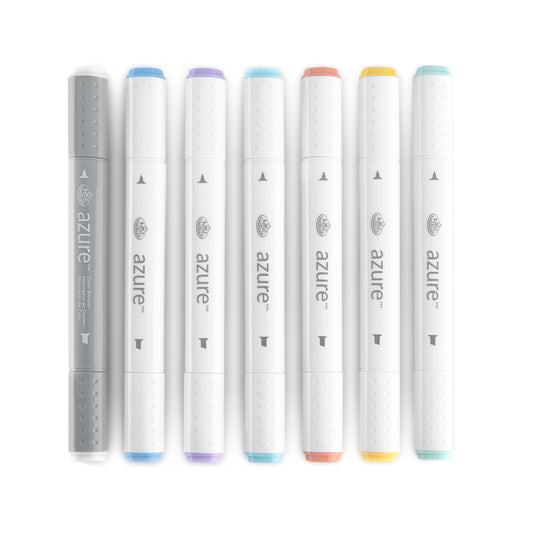 RM-902PAS - Pastel Color Marker Set - 7pc