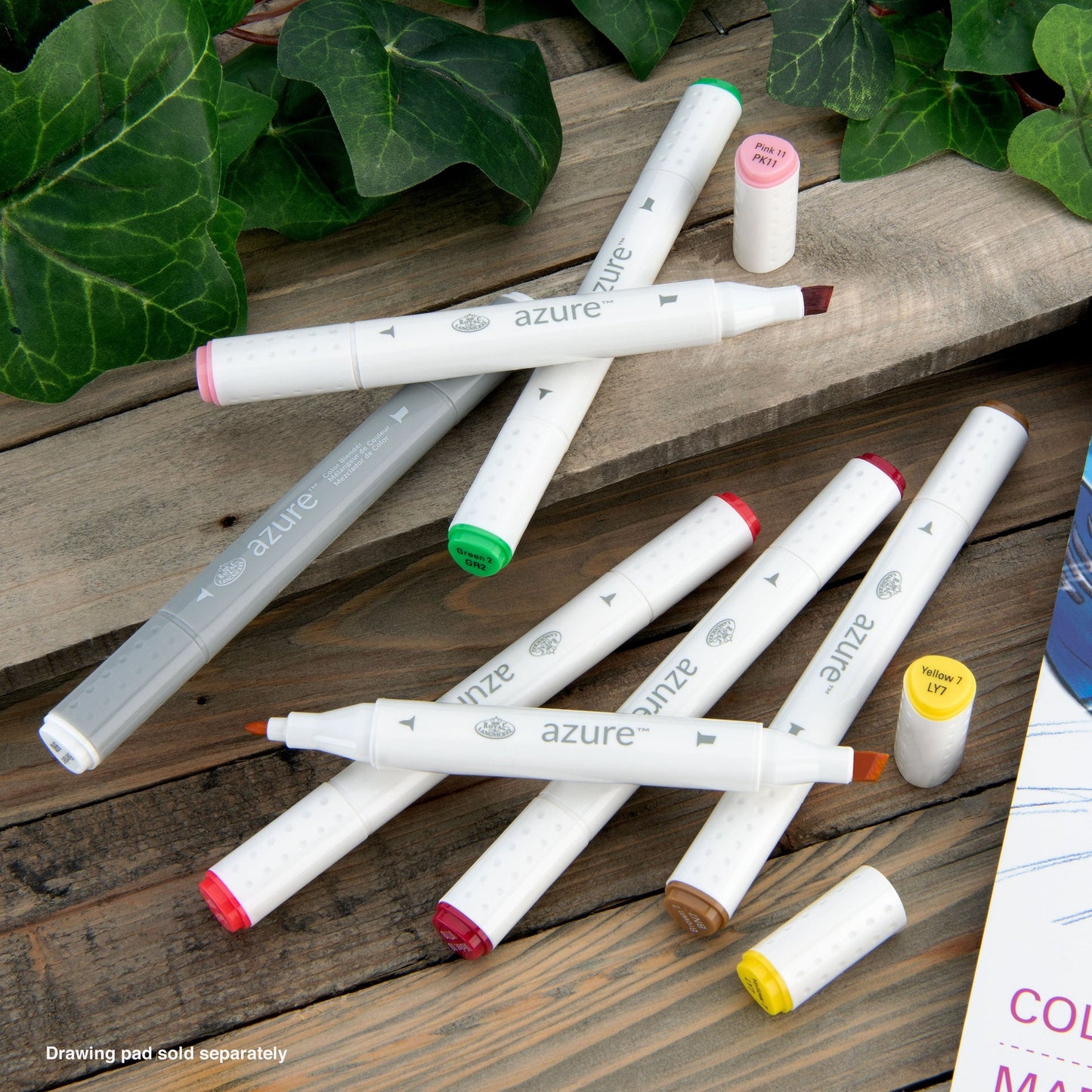 RM-906BOT - Botanic Color Marker Set - 7pc glam