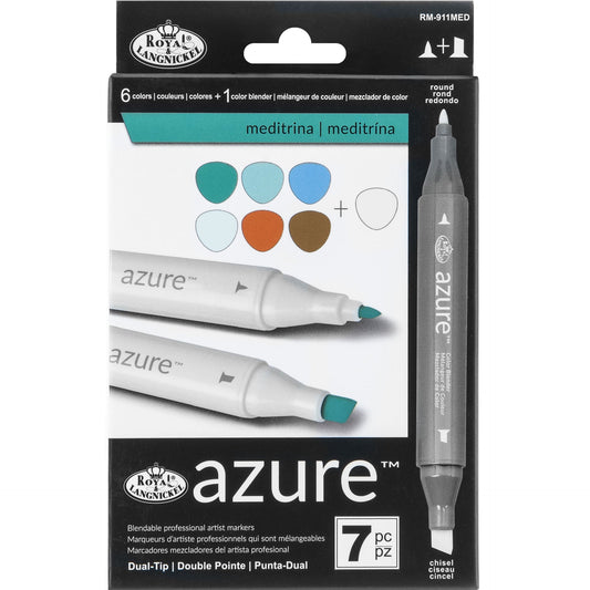 RM-911MED - Meditrina Color Marker Set - 7pc packaging front