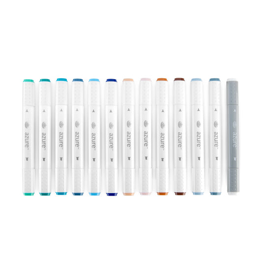 RM-955SEA - Seashore Color Marker Set - 13pc