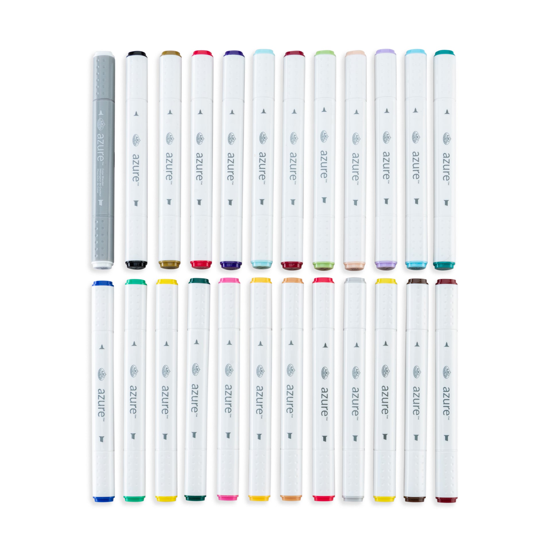 RM-BAS24 | Azure™ 24pc Color Marker Set – Royal & Langnickel