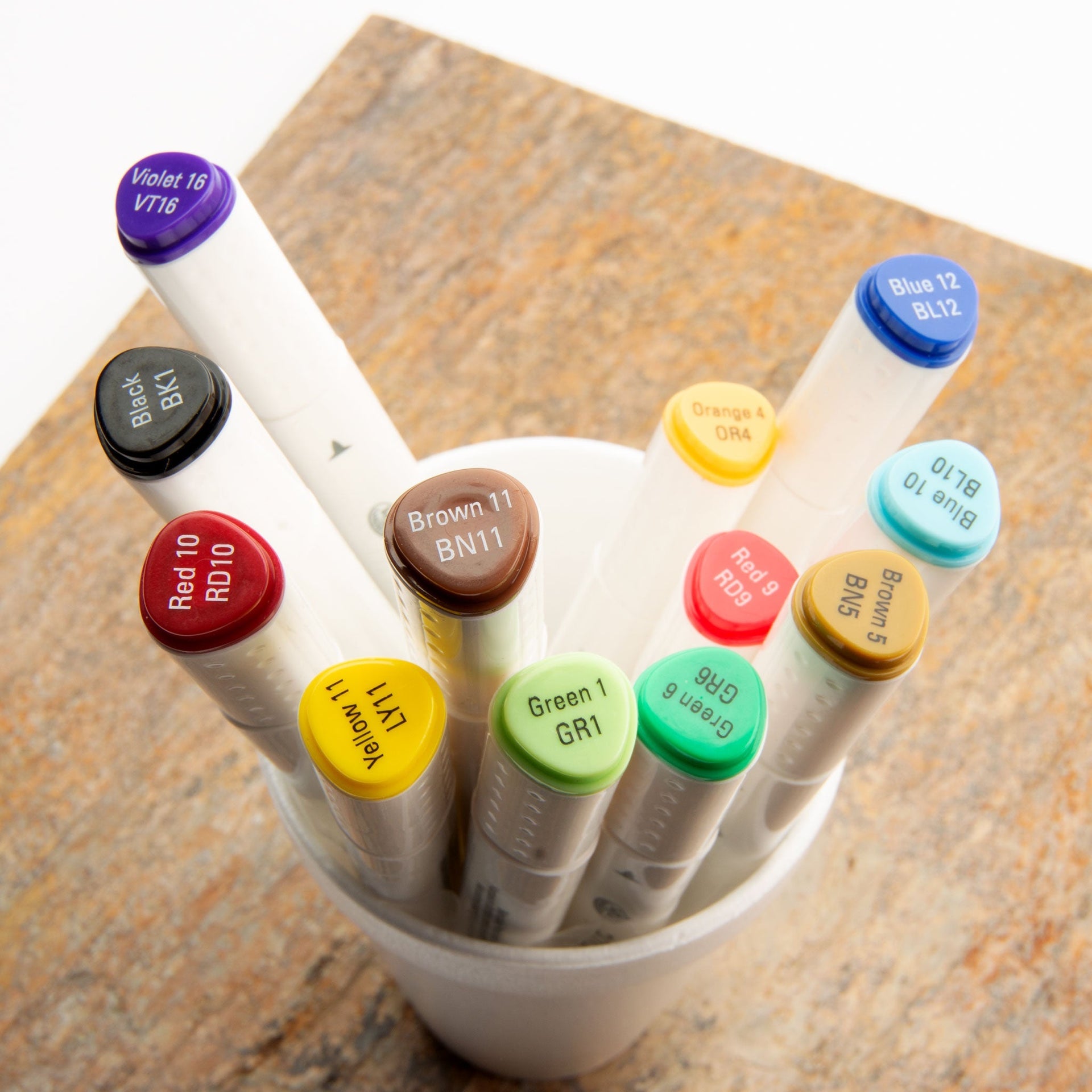 RM-BAS40 | Azure™ 40pc Color Marker Set – Royal & Langnickel