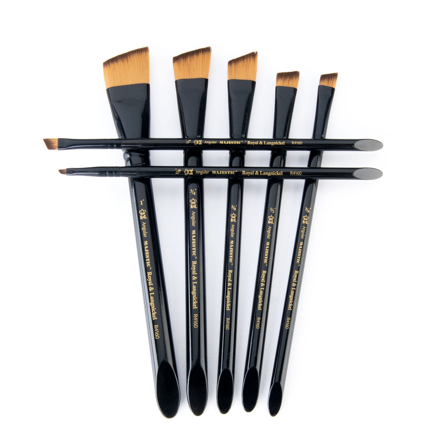 RMAJ-301 - Majestic™ 7pc Angular Brush Set glam 3