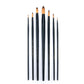 RMAJ-401 - Majestic™ 7pc Long Handle Acrylic & Oil Round Brush Set