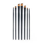 RMAJ-404 - Majestic™ 7pc Long Handle Angular Brush Set