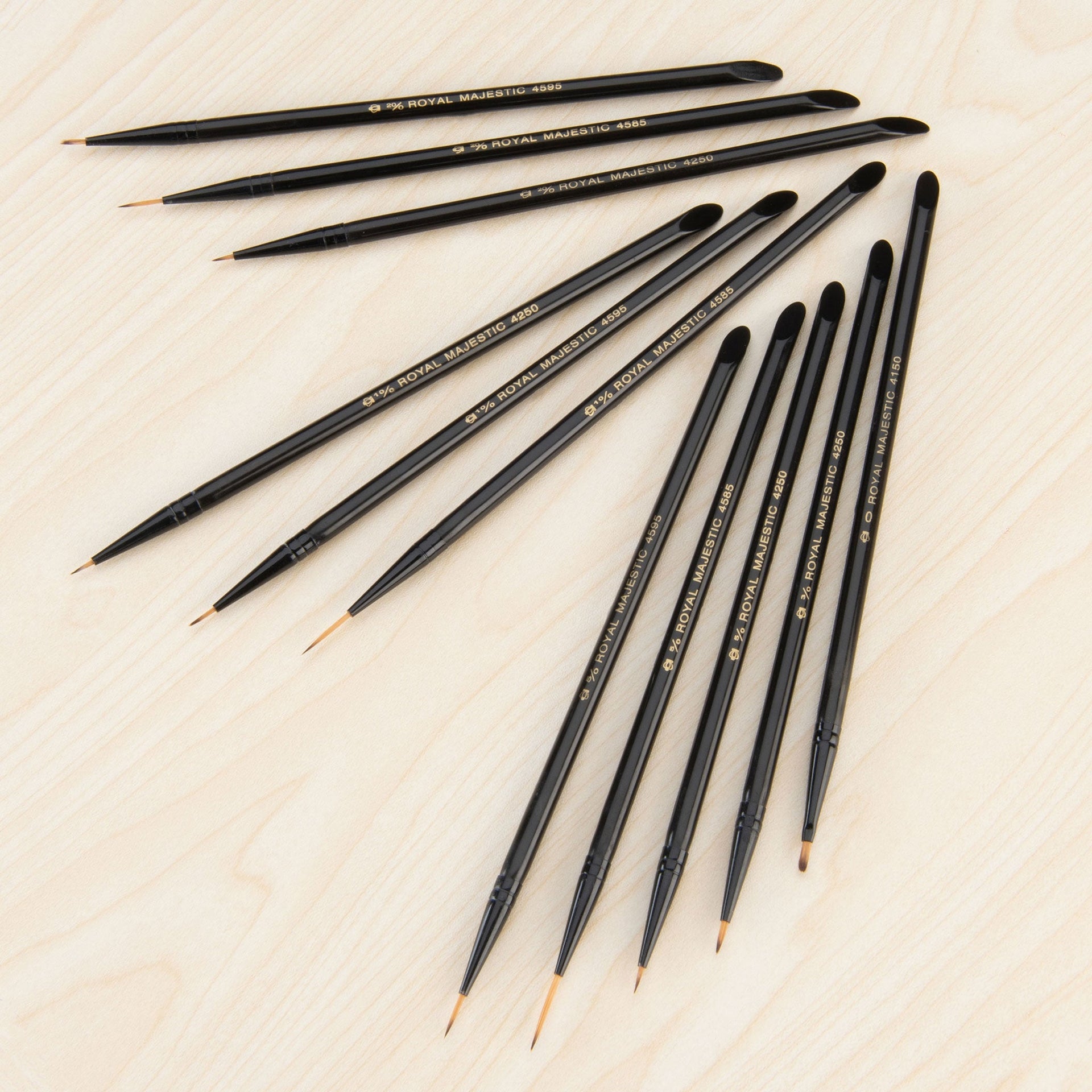 RMAJ-DETAIL | Majestic™ 11pc Detail Brush Set – Royal & Langnickel