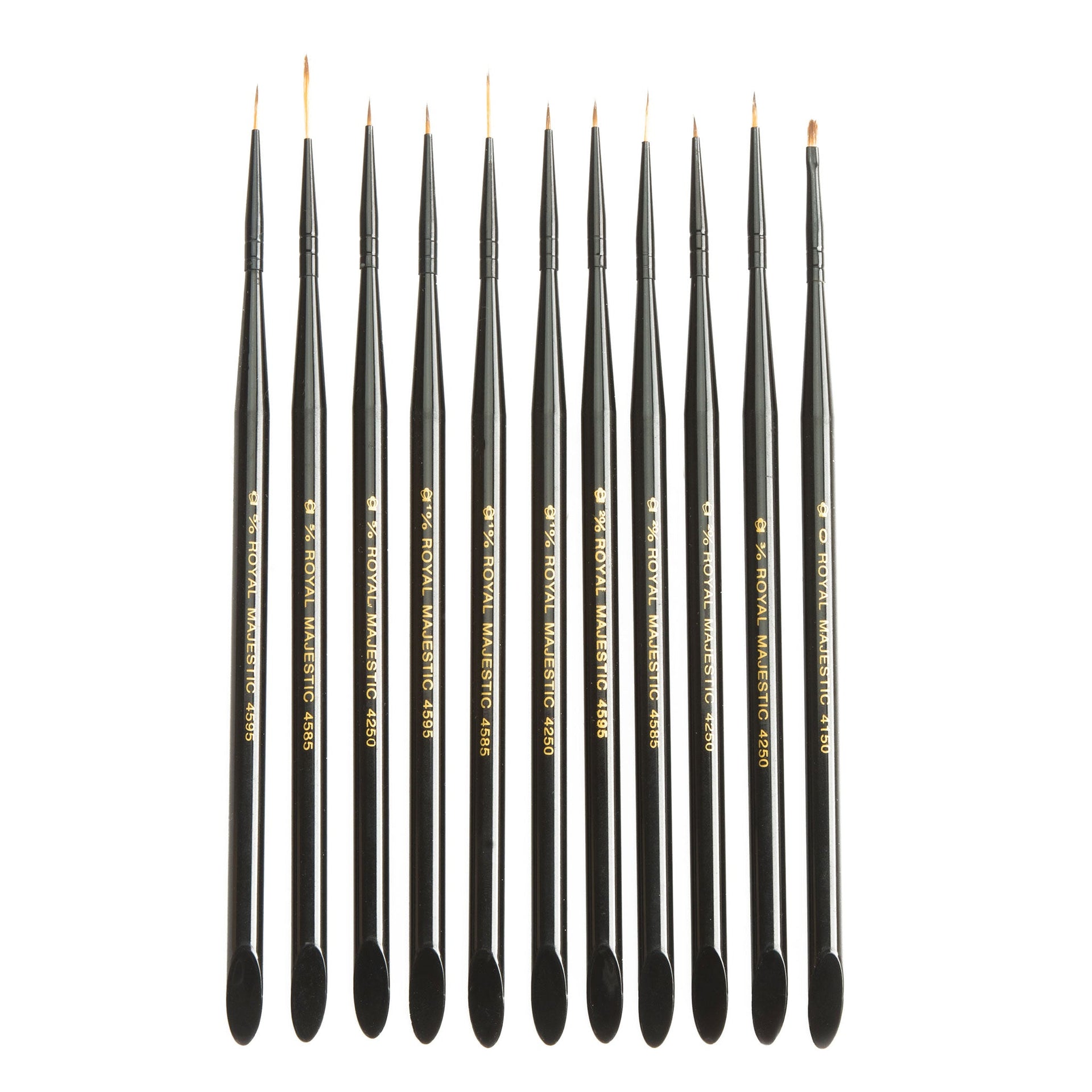 ZEAL MAJESTIC 3/8オンス 10色セット RMAJ-DETAIL | Majestic™ 11pc Detail Brush Set – Royal & Langnickel