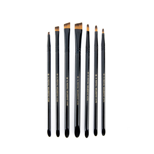 RMAJ-FIL-ANG - Majestic™ 7pc Filbert/Angular Brush Set