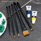 RMAJ-WATER - Majestic™ Standard Handle Watercolor Brush Set glam 2