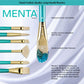 RMEN-SET381 - Menta™ 5pc Synthetic White Bristle Variety Acrylic & Oil Brush Set infographic 1