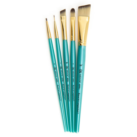 RMEN-SET982 - Menta™ 5pc Synthetic Blend Variety Acrylic Brush Set