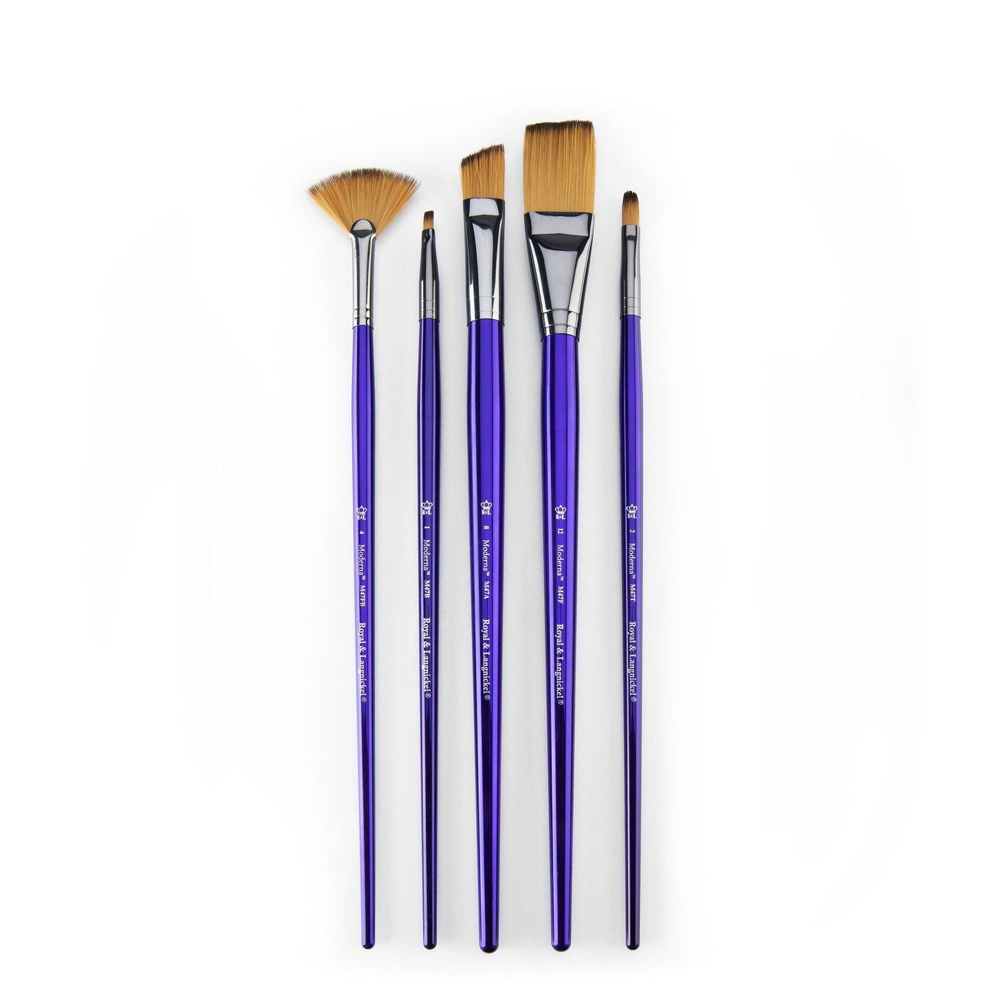 RMOD-SET471 - Moderna™ 5pc All Media Variety Brush Set