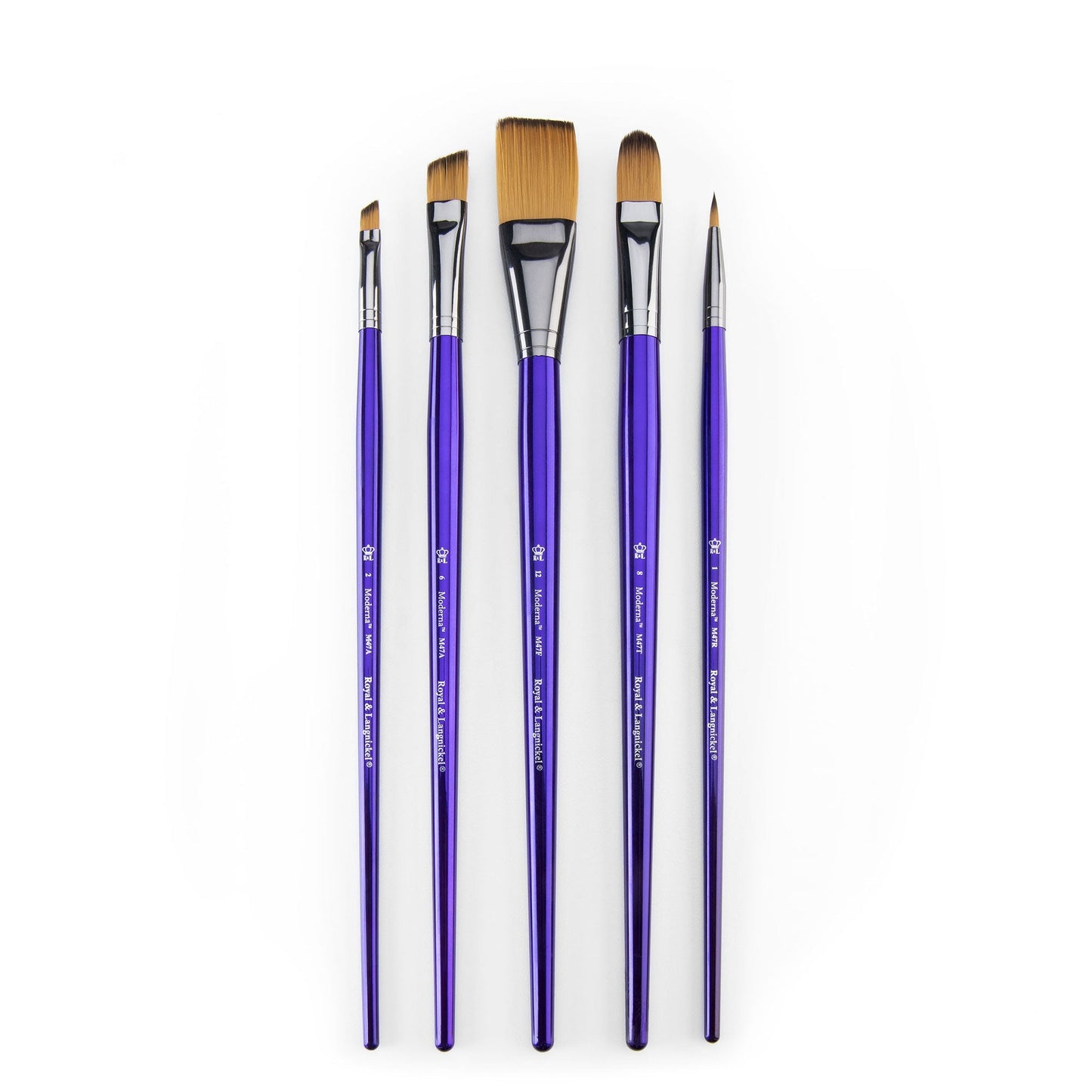 RMOD-SET473 - Moderna™ 5pc All Media Variety Brush Set