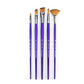 RMOD-SET476 - Moderna™ 5pc All Media Variety Brush Set