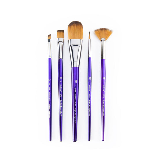 RMOD-SET772 - Moderna™ 5pc All Media Variety Brush Set