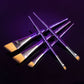 RMOD-SET775 - Moderna™ 5pc All Media Angular Brush Set glam 1