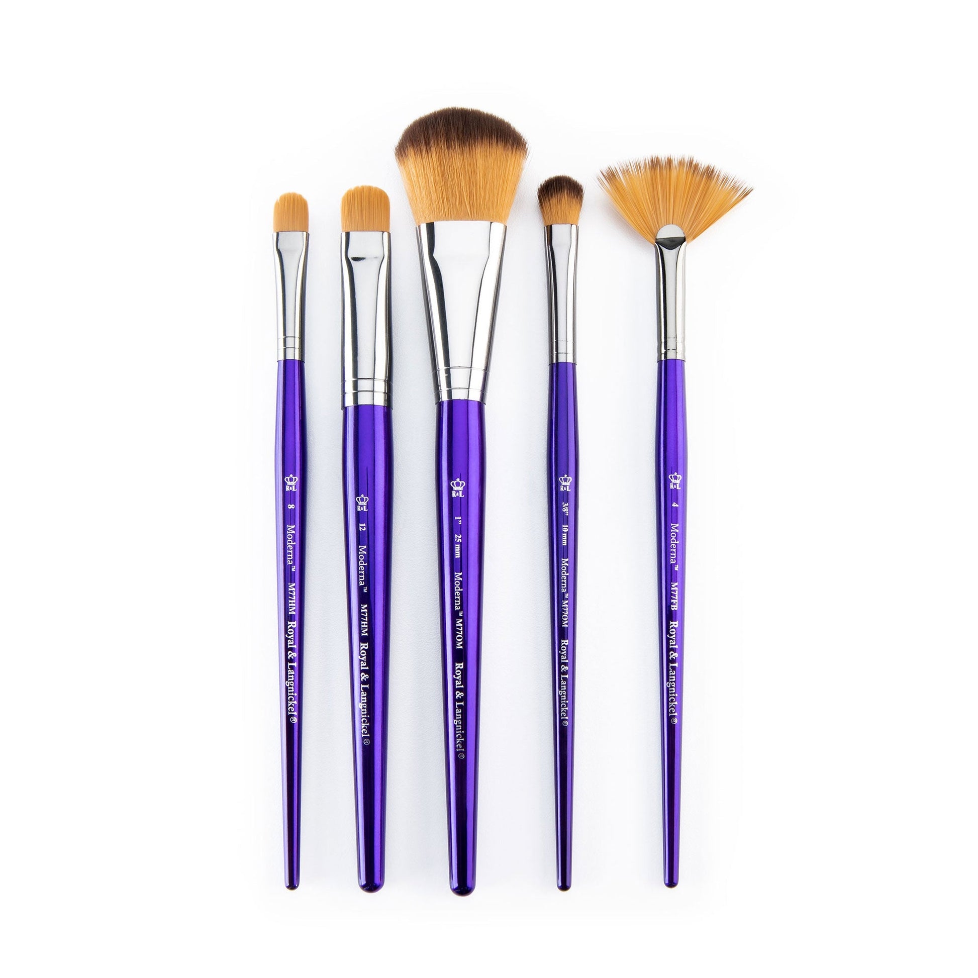 RMOD-SET779 - Moderna™ 5pc All Media Variety Brush Set