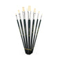 RSET-400F - Regis™ 7pc Oil & Acrylic Flat Brush Set glam 3