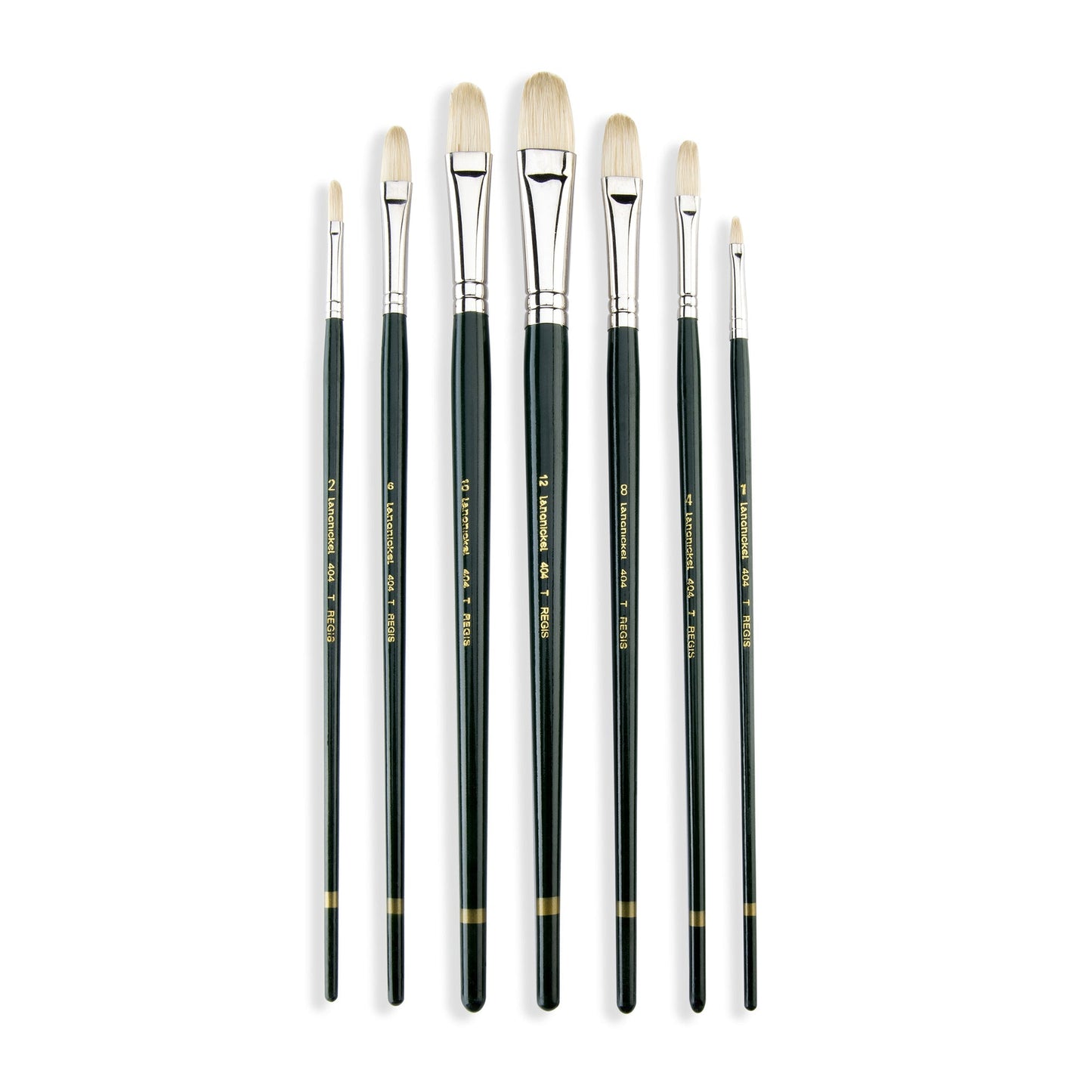 RSET-404T - Regis™ 7pc Oil & Acrylic Filbert Brush Set