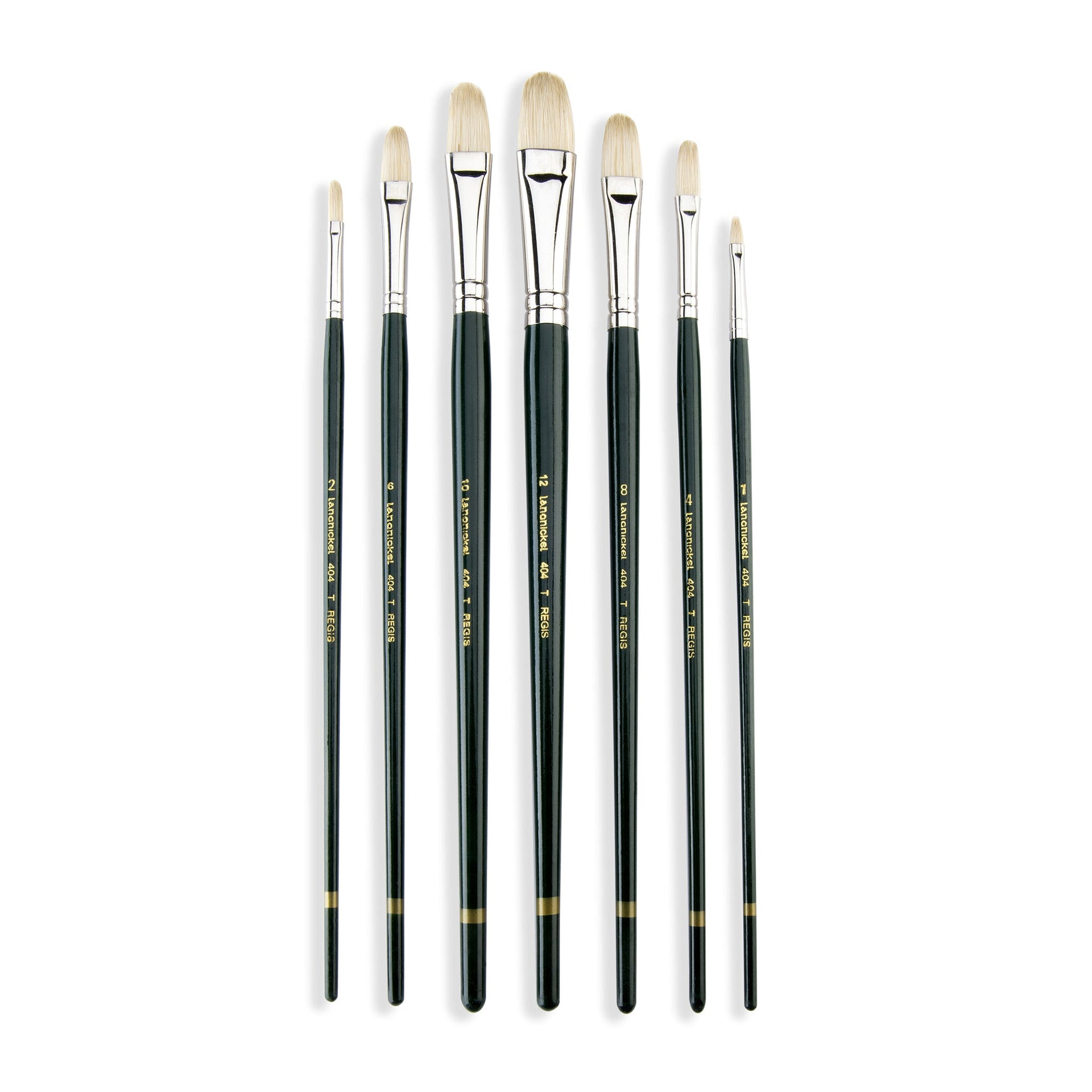 RSET-404T | Regis™ 7pc Oil & Acrylic Filbert Brush Set – Royal