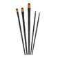 RSET-4306 - essentials™ 5pc Gold Taklon Variety Brush Set glam 2